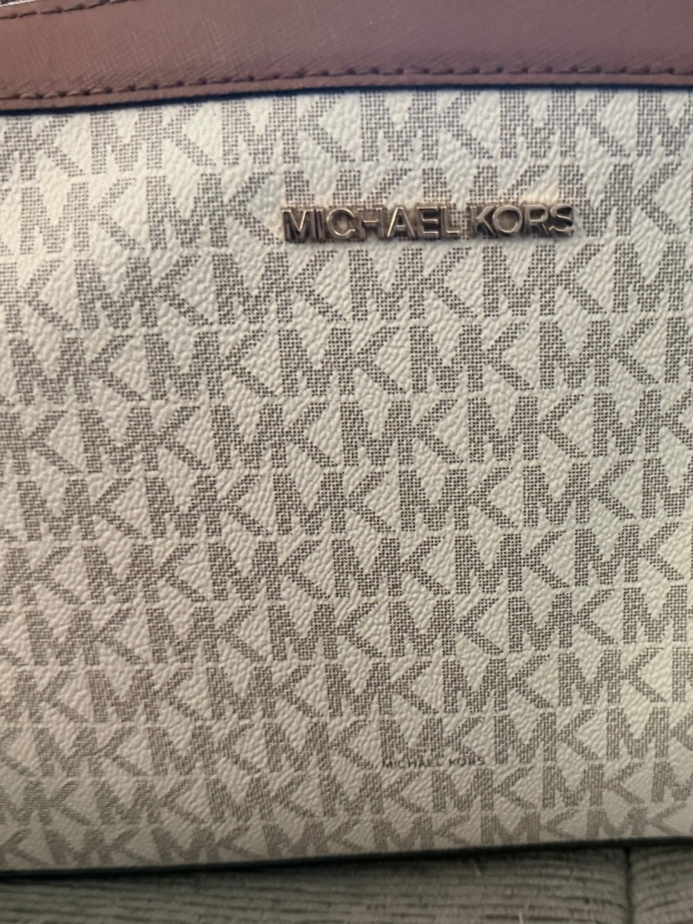 Michael Kors Jet Set Signature Crossbody Bag